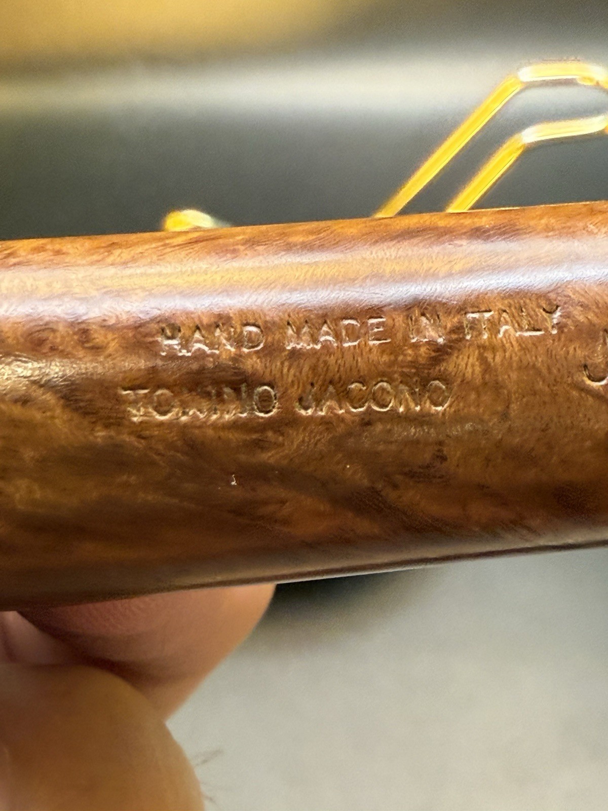 Vintage Tonino Jacono Jack Canadian Tobacco Pipe - Image 6