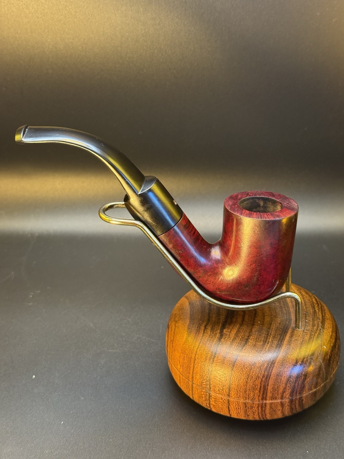 Vintage Erica Bent Pot Pipe - Professionally Restored - Image 3