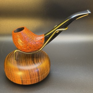 Vintage NOS NIB Chacom Volute 1/4 Bent Egg Tobacco Pipe