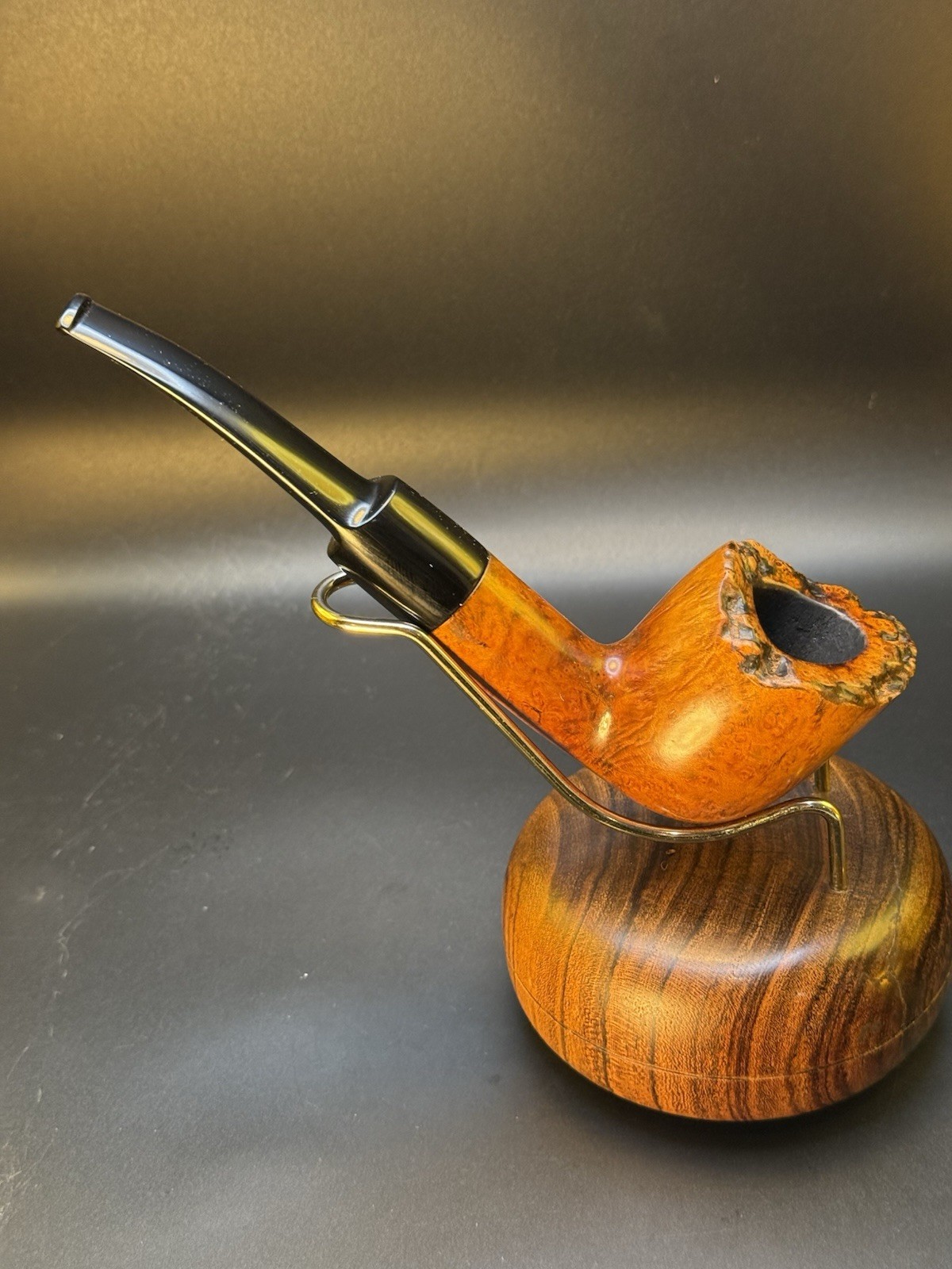 Vintage Torben Dansk Straight Grain Freehand Tobacco Pipe - Image 3