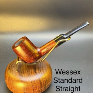 Vintage Wessex NOS Unsmoked  Standard Straight Billiard W/Saddle Stem