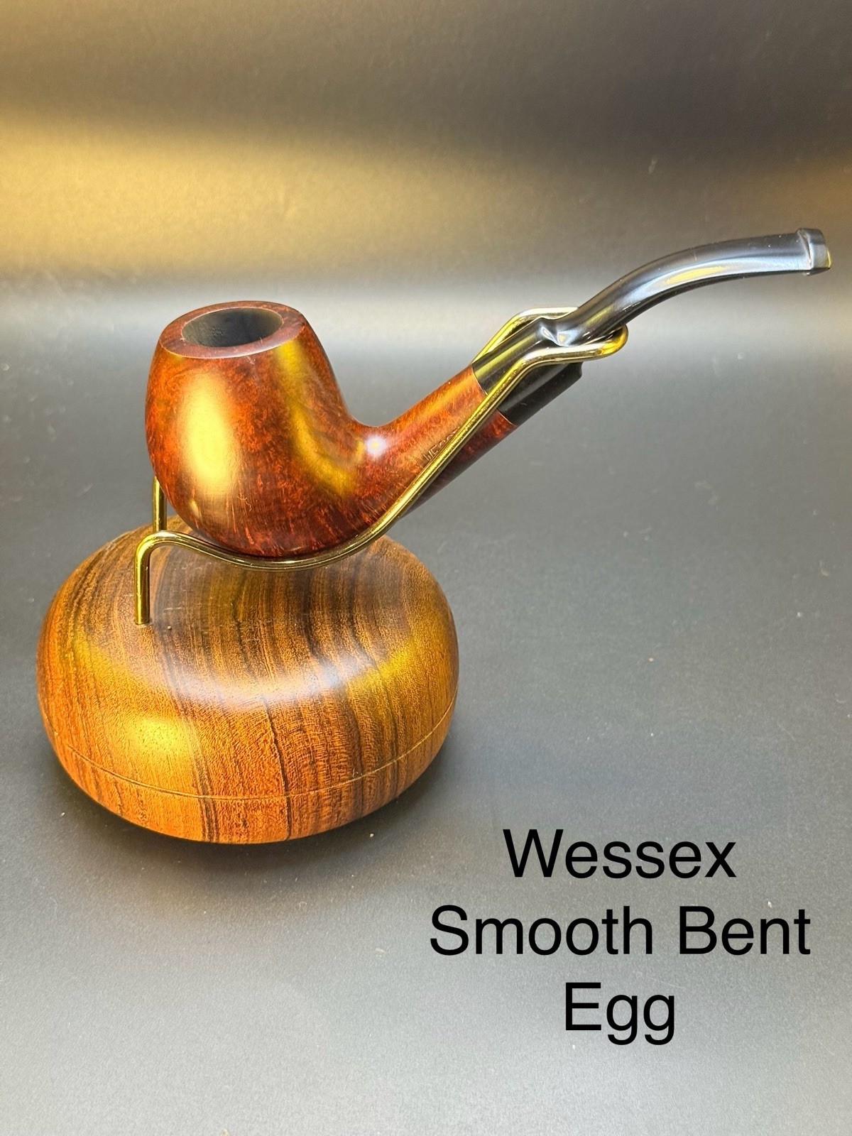 Vintage Wessex NOS Unsmoked Smooth Bent Egg