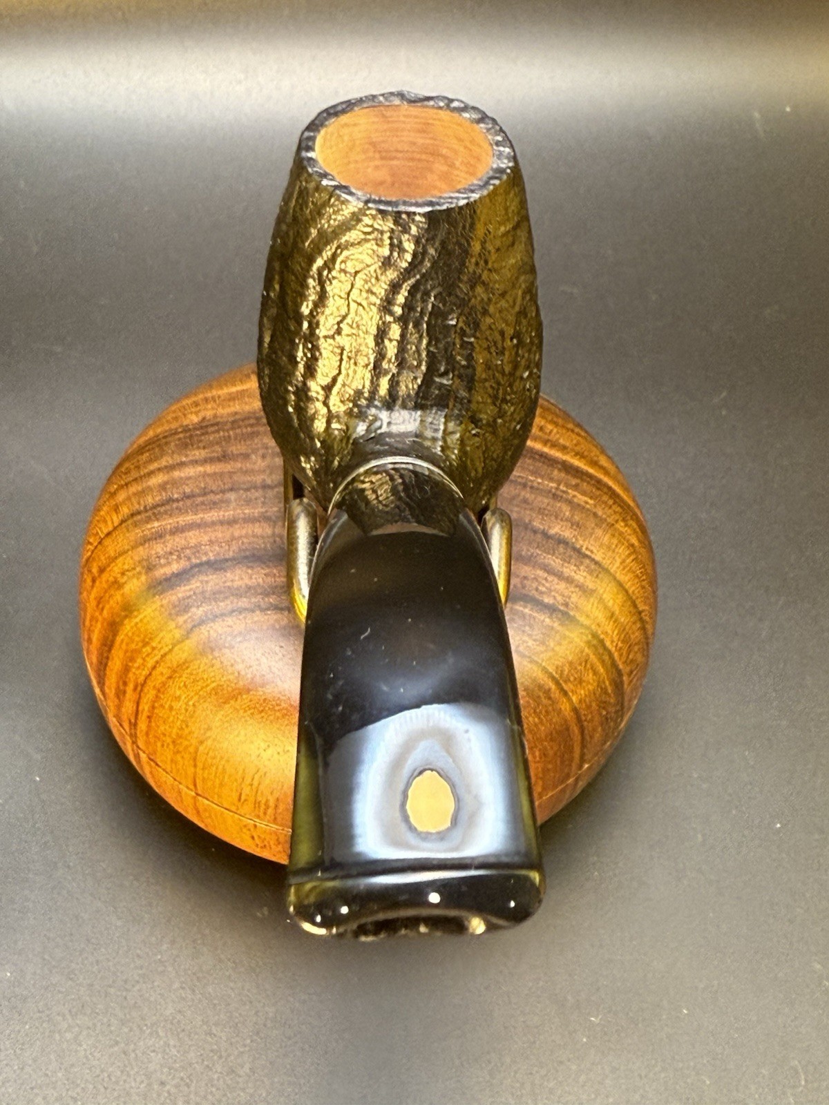 NOS Unsmoked Chacom 857 Sandblast Bent Danish Style Egg - Image 4