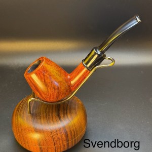 Svendborg (Tao & Ilsted) 1/4 Bent Brandy Tobacco Pipe