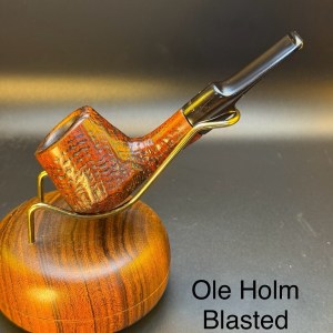 Vintage Ole Holm Blasted Pot 574 Tobacco Pipe