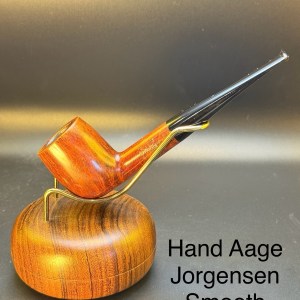 Vintage Hans Aage Jorgensen Smooth Billiard Tobacco Pipe