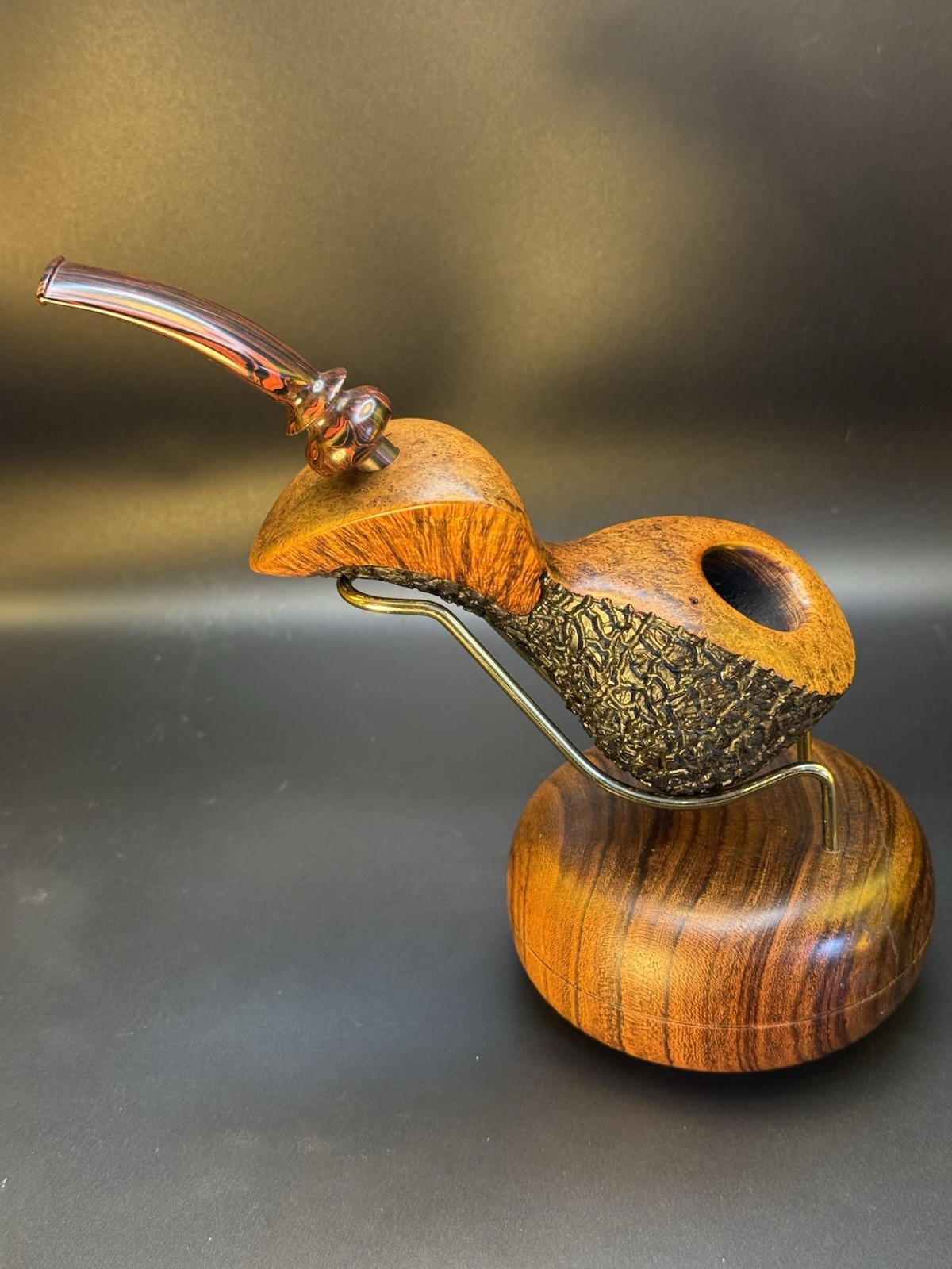 Artisan Pipe Tony Fillenwarth Freehand Lightly Smoked - Professionally Restored - Image 3