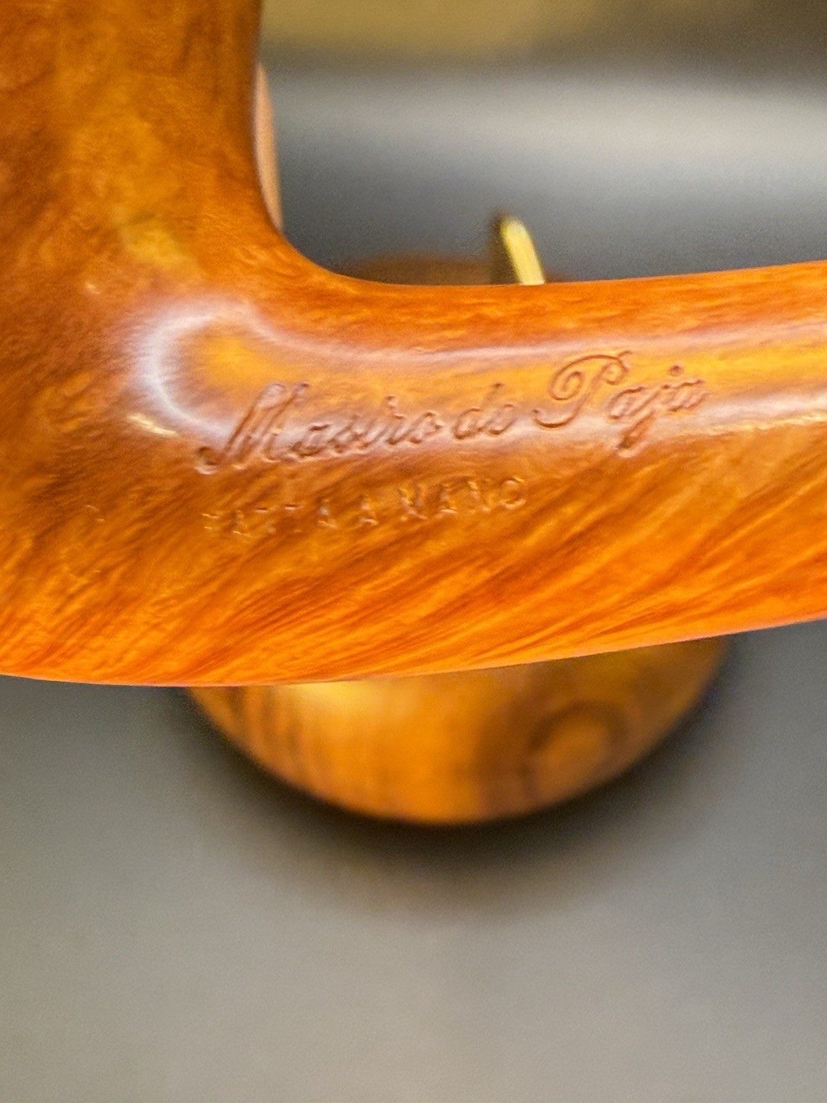 Vintage NOS Unsmoked Mastro De Paja Freehand Dublin 3C + One Sun Tobacco Pipe - Image 5