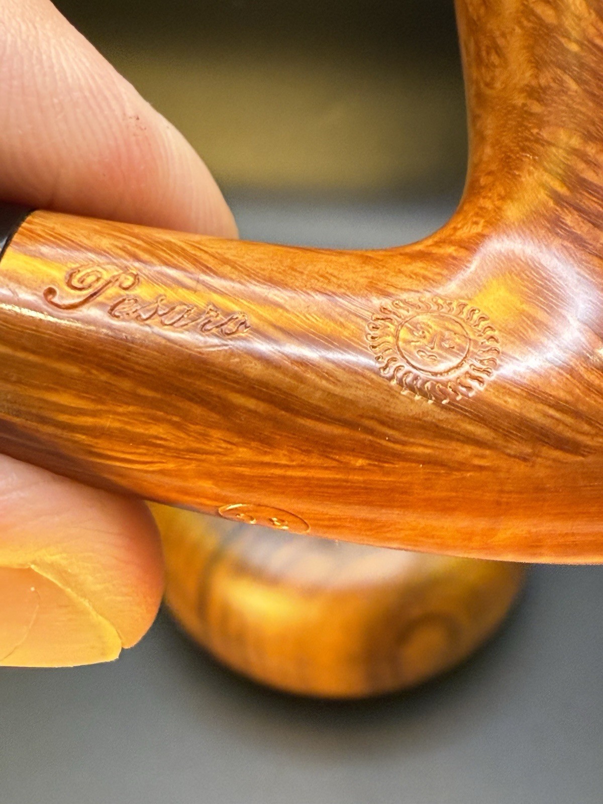 Vintage NOS Unsmoked Mastro De Paja Freehand Dublin 3C + One Sun Tobacco Pipe - Image 7