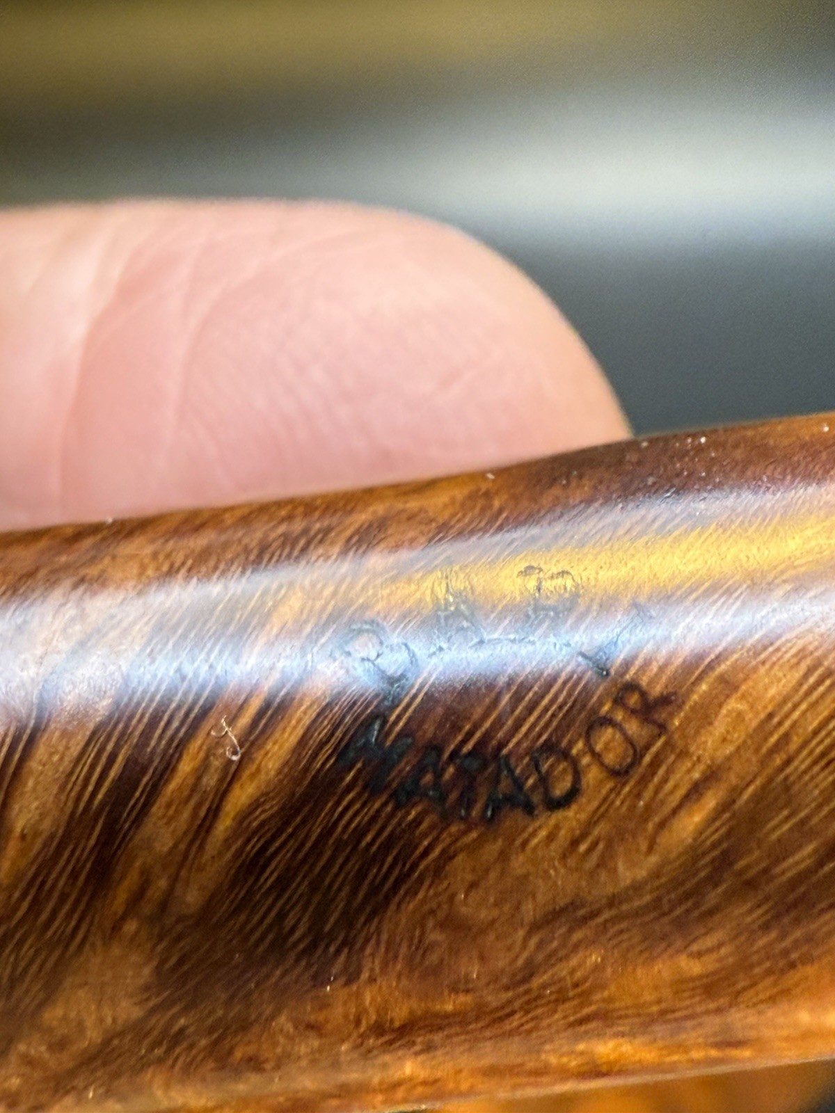 Vintage Bari Matador Hand Made Billiard Tobacco Pipe - Image 6