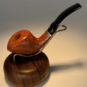 Vintage NOS Mastro De Paja Freehand  Pesaro W/ Silver Hardware UNSMOKED  Pipe