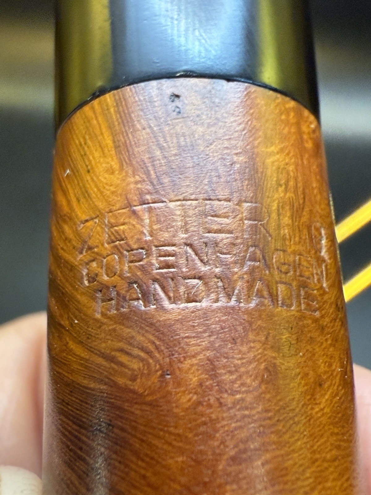 Vintage Zettervig Copenhagen Freehand Tobacco Pipe - Professionally Restored - Image 6