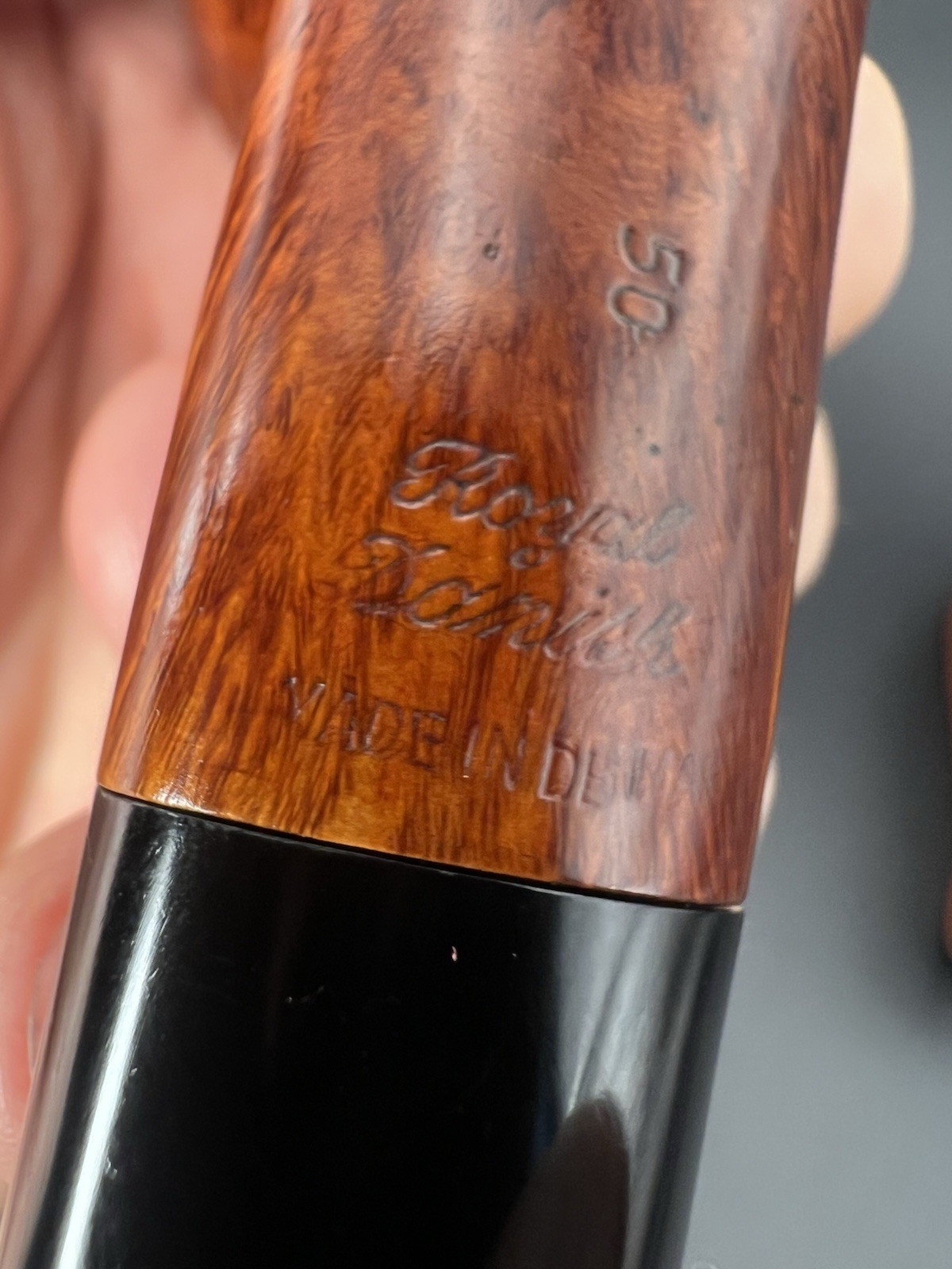 Vintage Royal Danish 50 Large Billiard Tobacco Pipe - Image 6