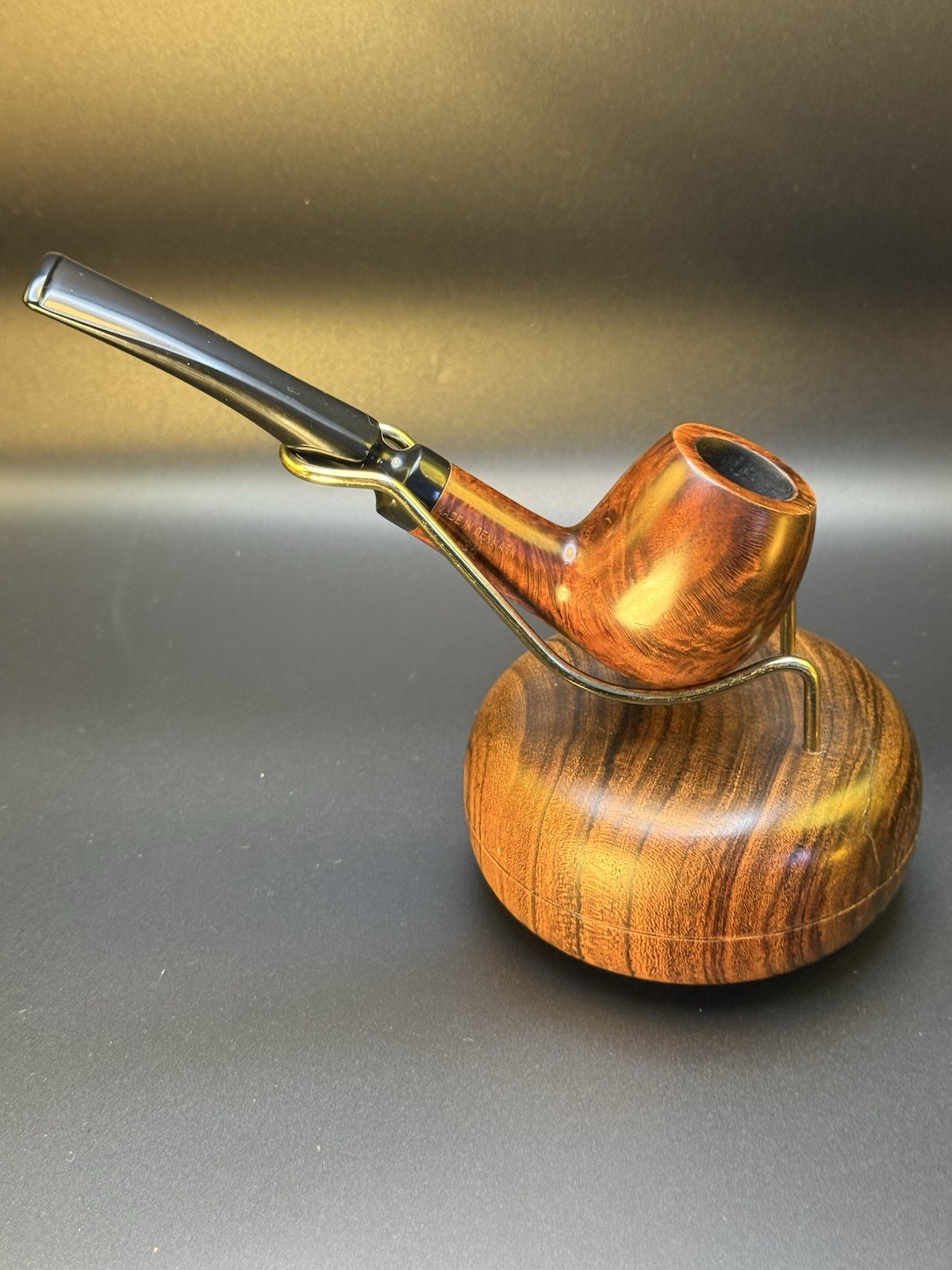 Vintage Don Old Briar By Bari Professionally Restored Egg Tobacco Pipe - Image 3