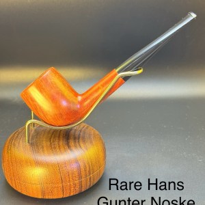 Rare Hans Gunter Noske Handmade Billiard Tobacco pipe- Professionally Restored