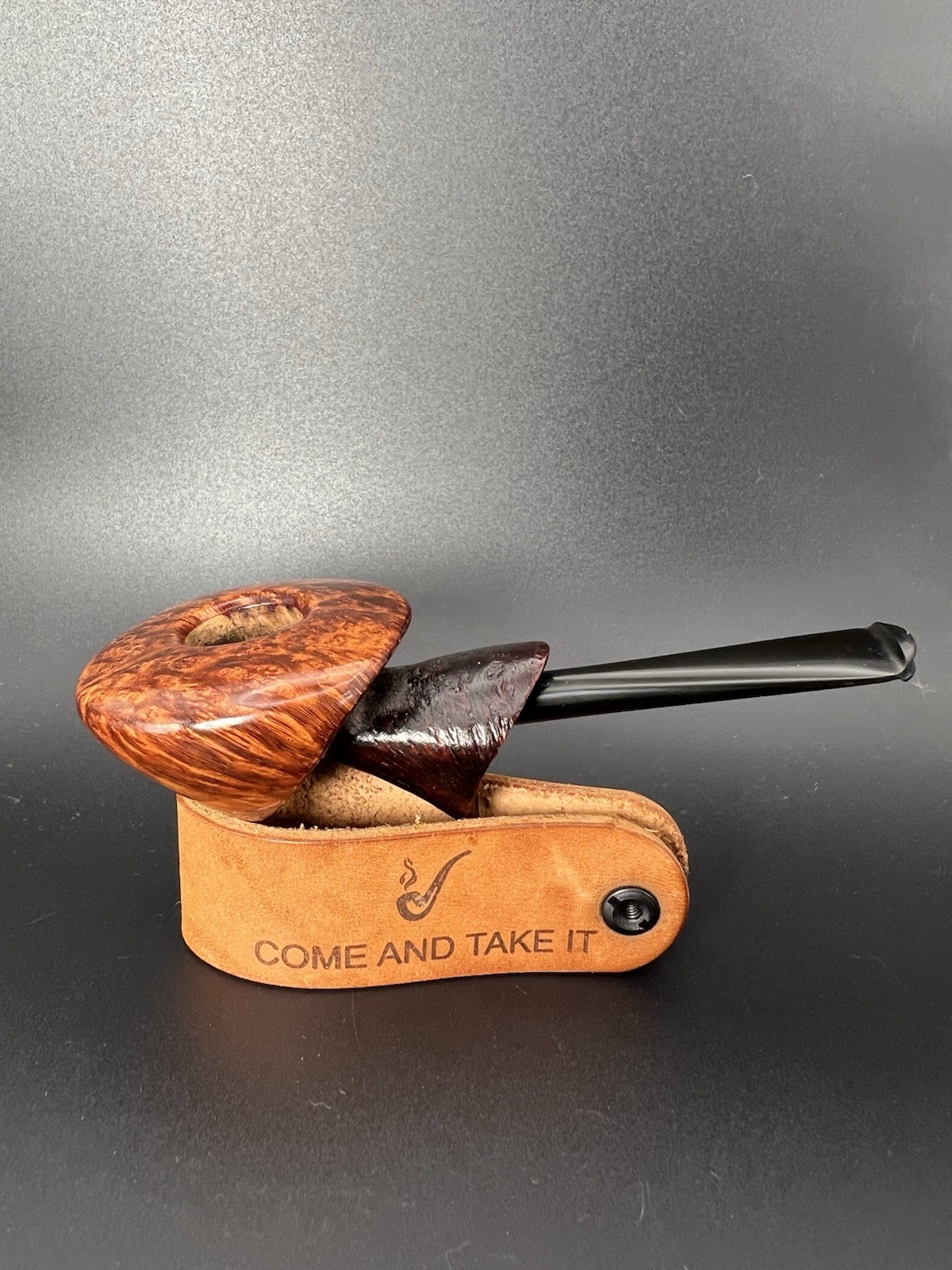 Roger Wallenstein “Walle” Freehand Saucer Tobacco Pipe