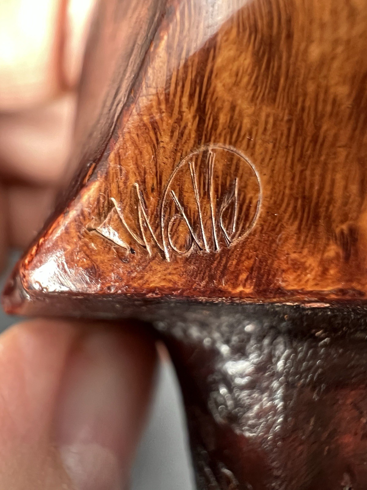 Roger Wallenstein “Walle” Freehand Saucer Tobacco Pipe - Image 5