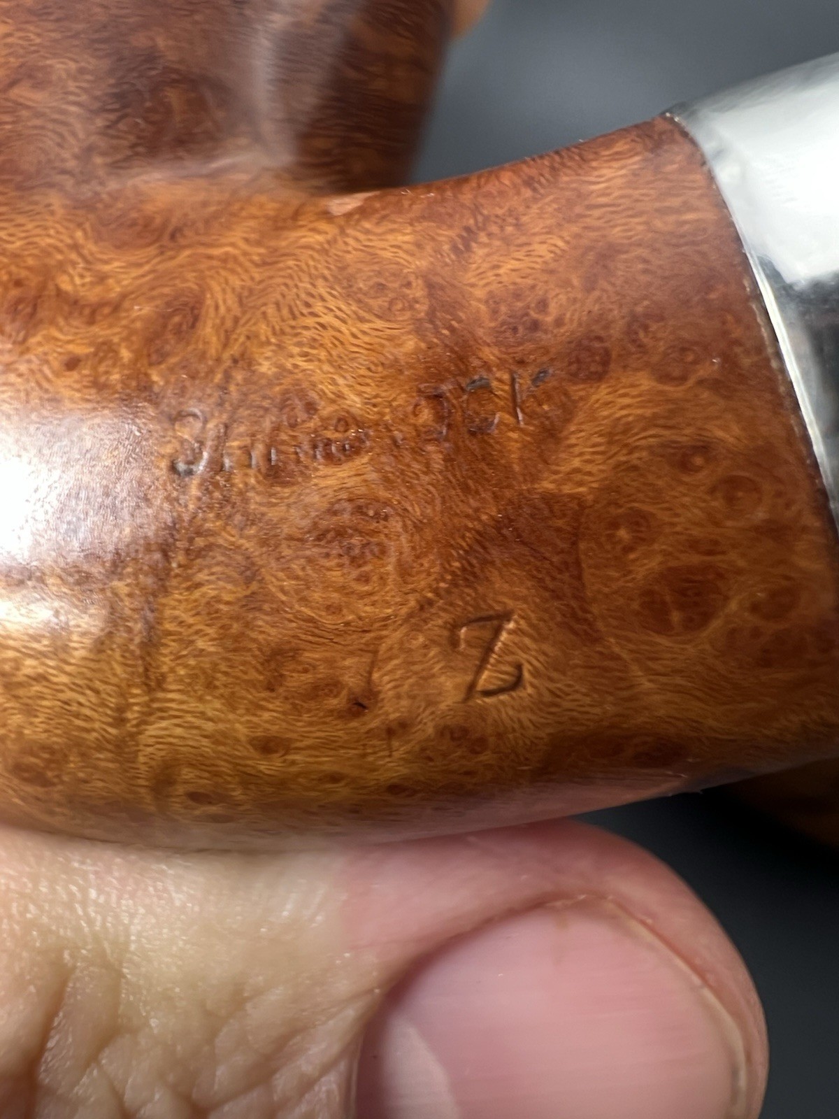 Rare Peterson Shamrock 9BC Bent Billiard Tobacco pipe - Image 4