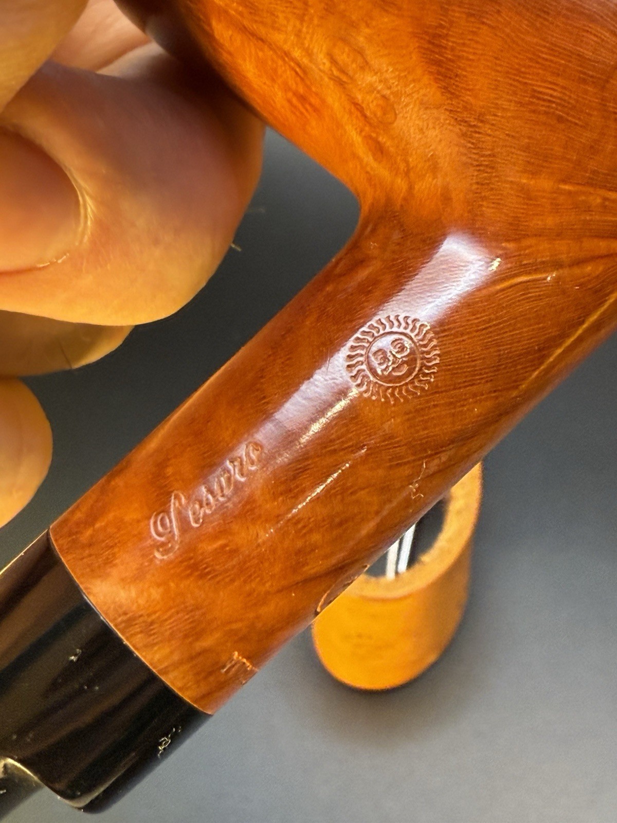 Vintage NOS Unsmoked Mastro De Paja Straight Dublin 3B + One Sun Tobacco Pipe - Image 8