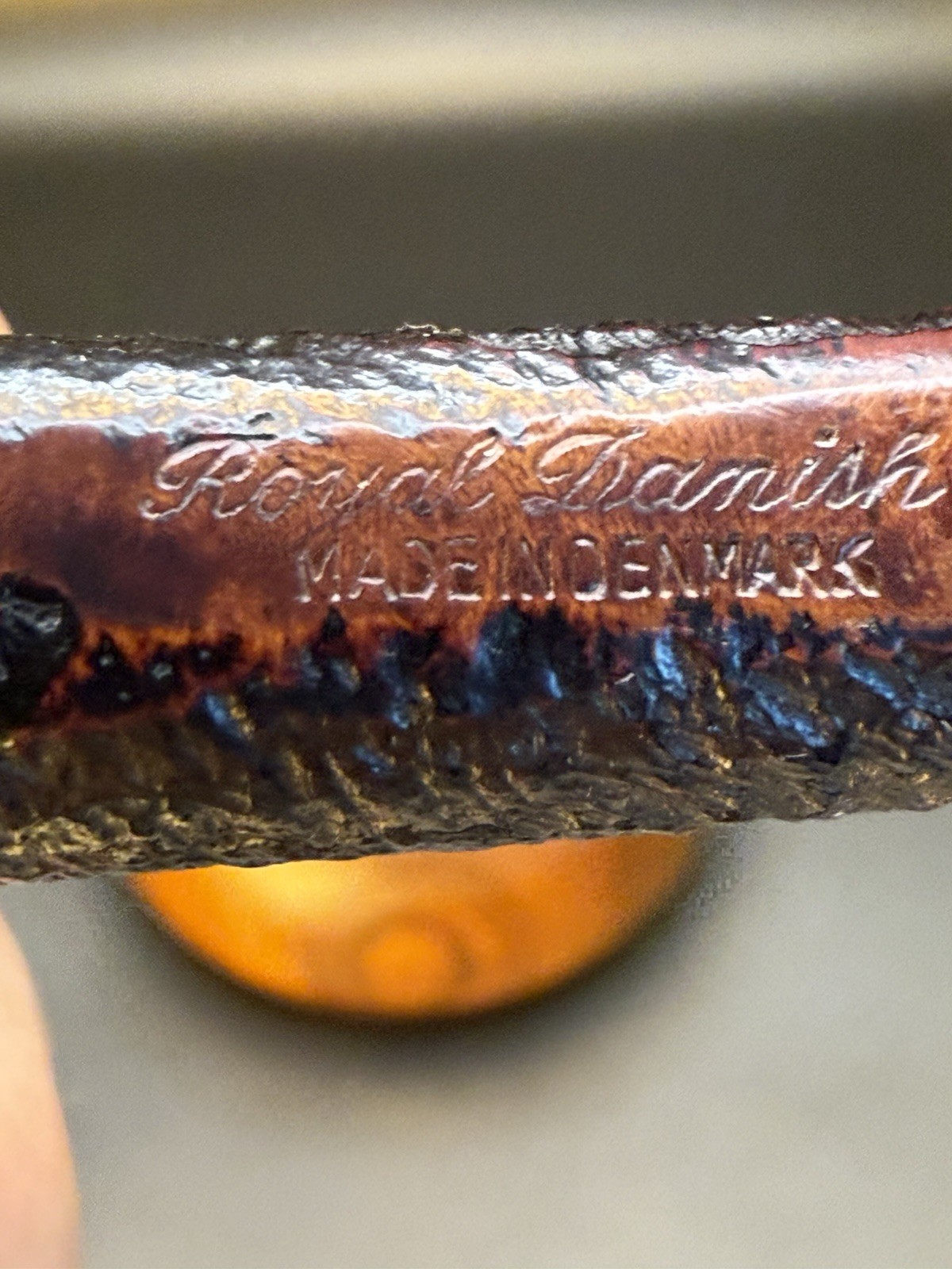 Vintage Royal Danish Saddle Stem Pot Tobacco Pipe- Professionally Restored - Image 6