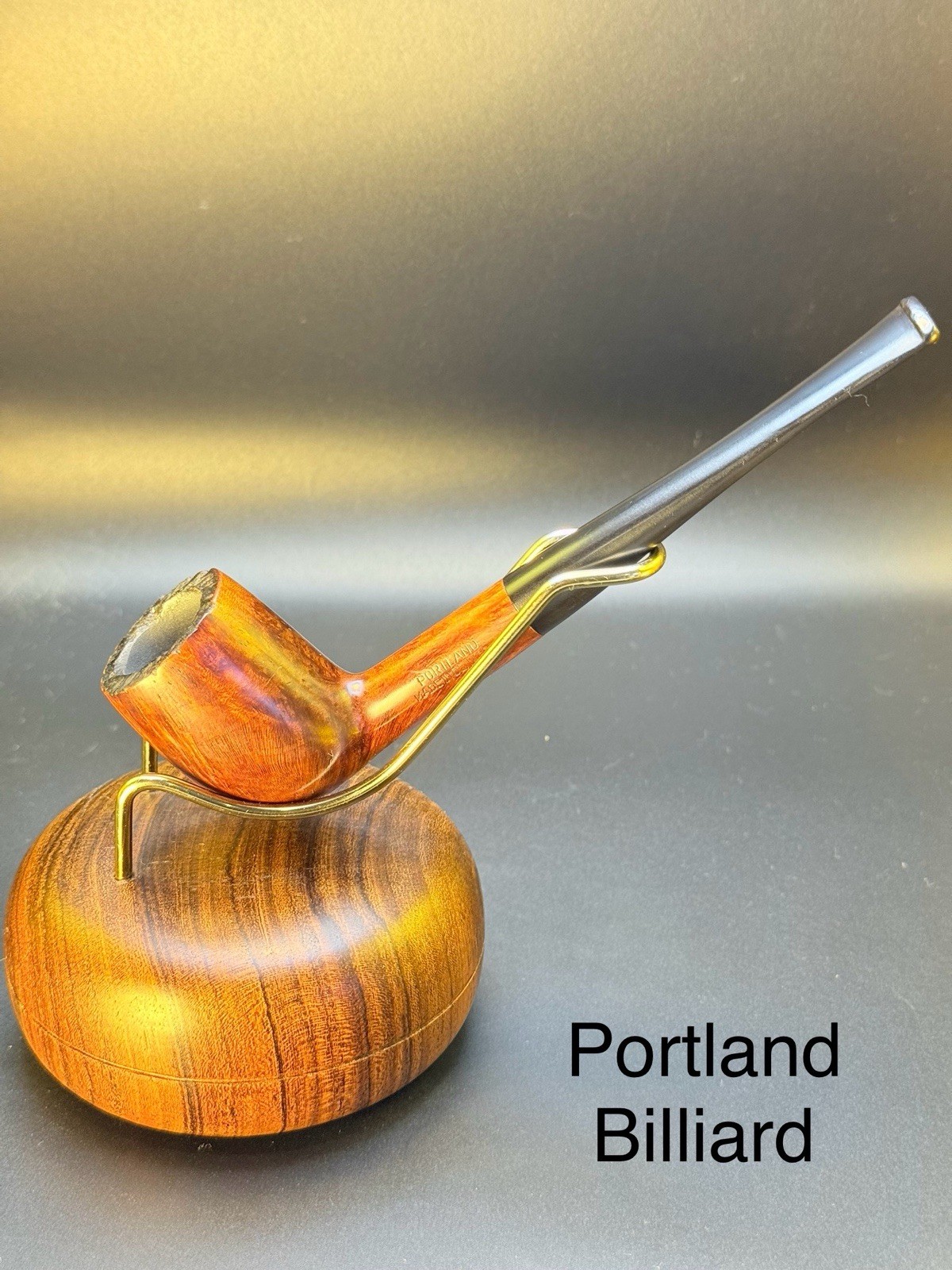 Portland Billiard Tobacco Pipe- Professionally Restored