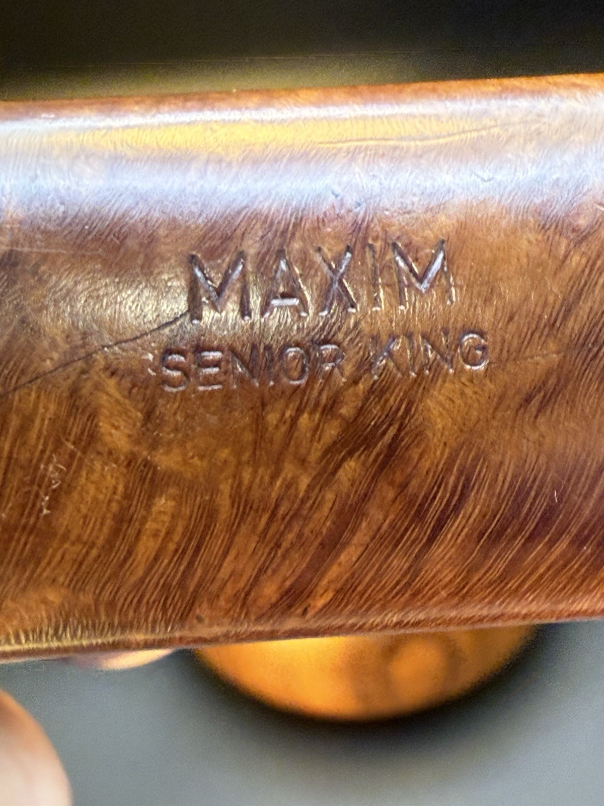 Maxim Senior King 971 Billiard Tobacco Pipe - Professionally Restored - Image 6