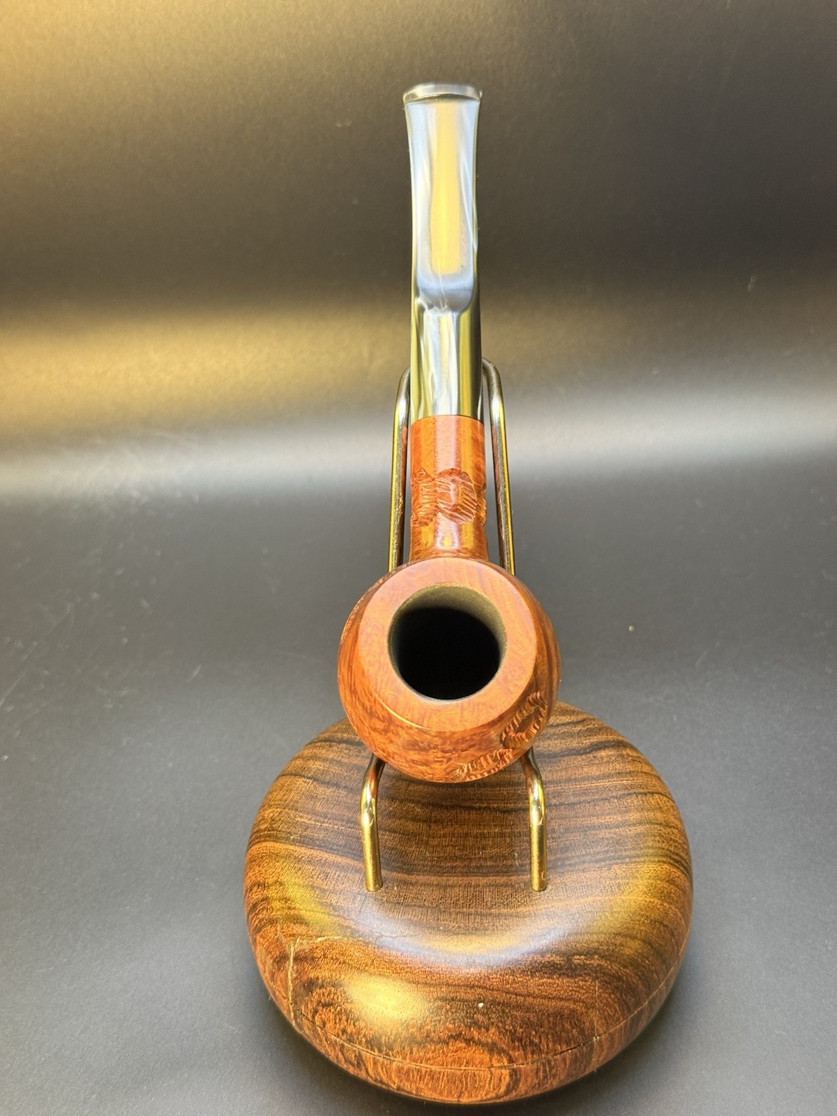 Unmarked Rusticated Apple Tobacco Pipe- Professionally Restored - Image 2