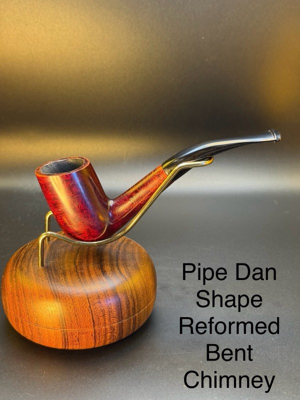 Vintage Pipe Dan Shape Reformed Bent Chimney Tobacco Pipe – Come and ...
