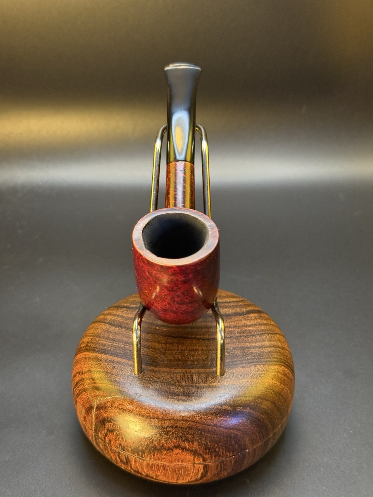 Vintage Pipe Dan Shape Reformed Bent Chimney Tobacco Pipe - Image 2