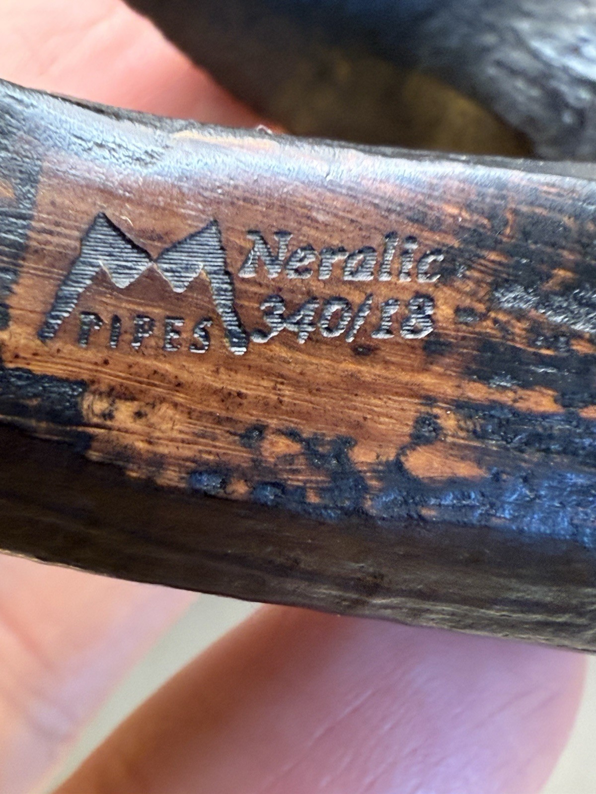 Croatian Artisan Marinko Neralic M Pipes Blasted Bridge Tobacco Pipe - Image 5