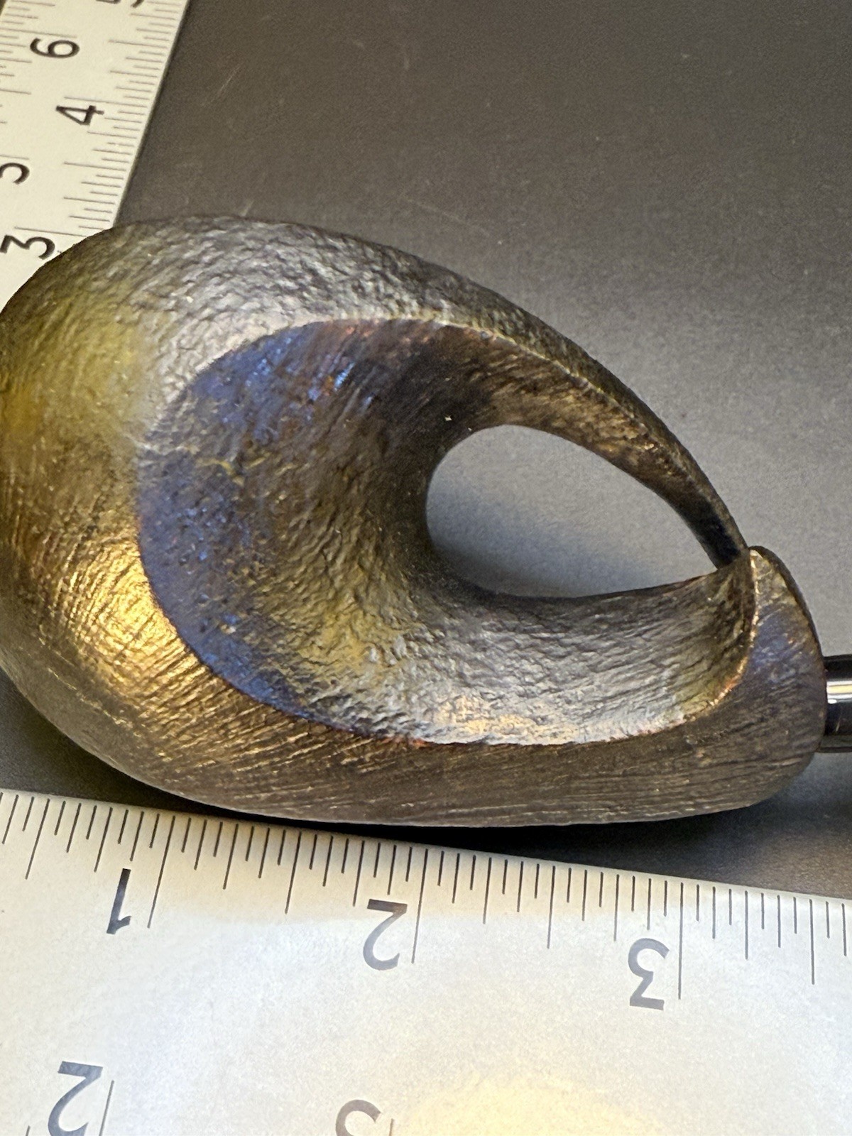 Croatian Artisan Marinko Neralic M Pipes Blasted Bridge Tobacco Pipe - Image 7