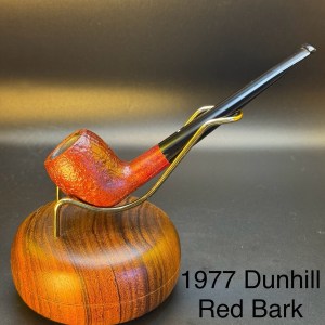 1977 Dunhill Red Bark Elegantes Acorn Tobacco Pipe