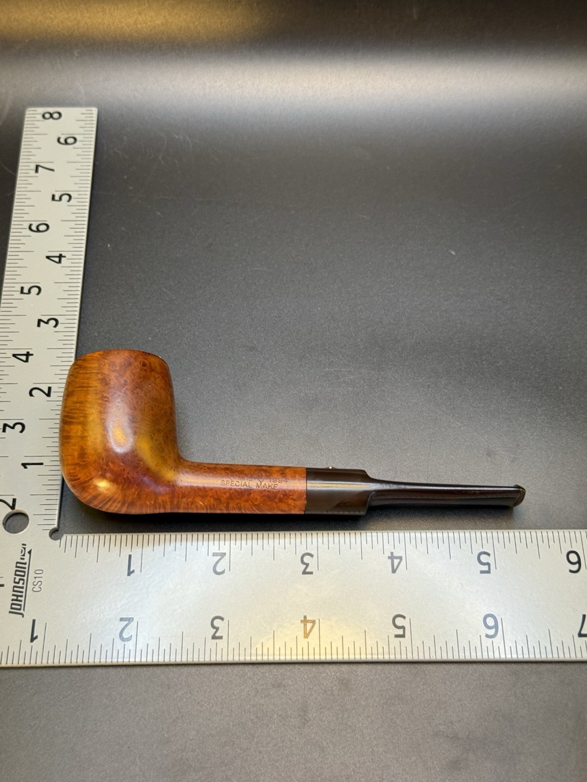 Vintage 1994 BBB Christmas Billiard Tobacco Pipe -Professionally Restored - Image 5