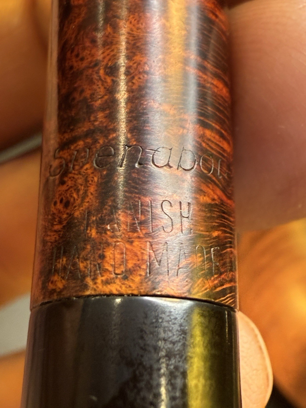 Vintage Svendborg Topsail Padouk 408 Lovat Tobacco Pipe- Professionally Restored - Image 8