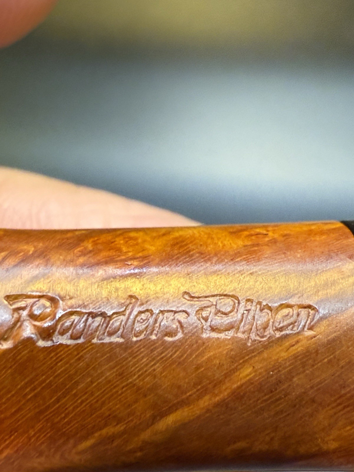 Vintage Randers Piben Oil Hardened Billiard Tobacco Pipe - Image 5