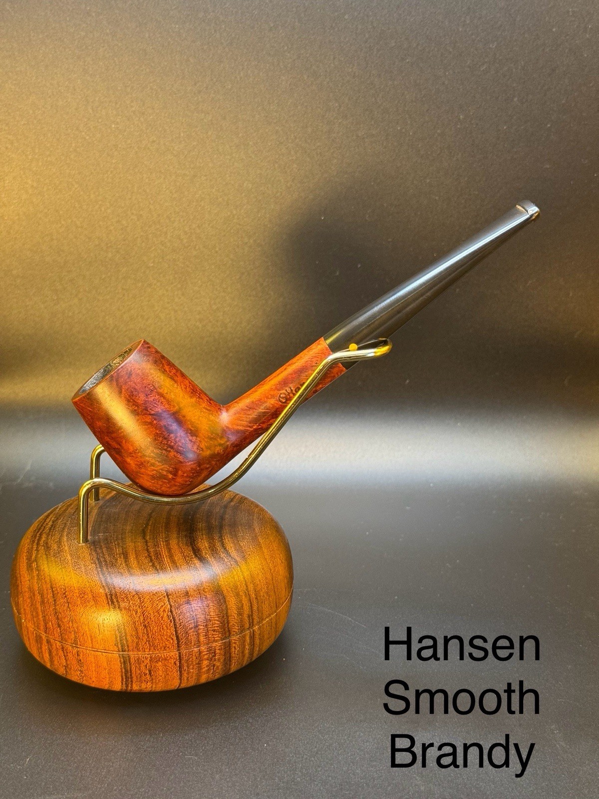 Vintage Hansen Smooth Brandy Tobacco Pipe