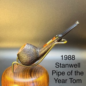 Vintage 1988 Stanwell Pipe Of The Year Tom Eltang Design Tobacco Pipe