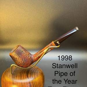 Vintage 1998 Stanwell Pipe Of The Year Tom Eltang Design Tobacco Pipe