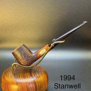 Vintage 1994 Stanwell Pipe Of The Year Tom Eltang Design Tobacco Pipe