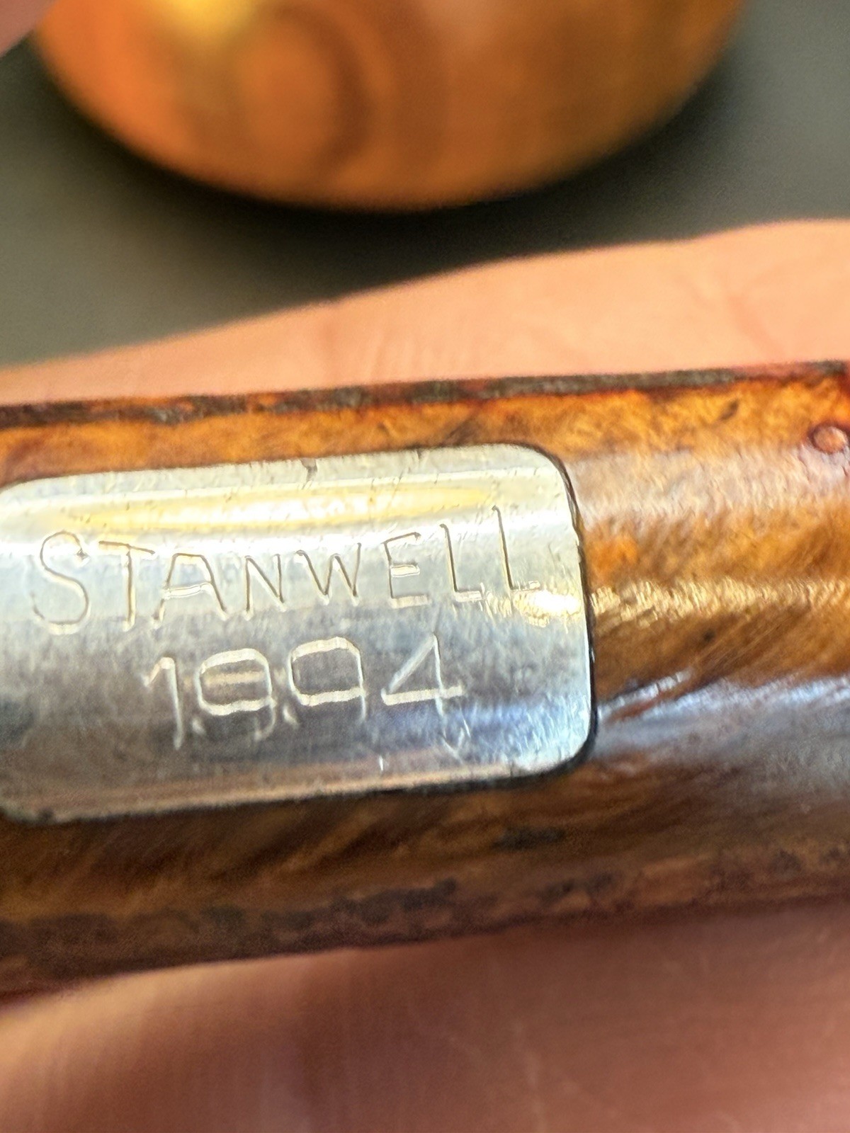 Vintage 1994 Stanwell Pipe Of The Year Tom Eltang Design Tobacco Pipe - Image 6