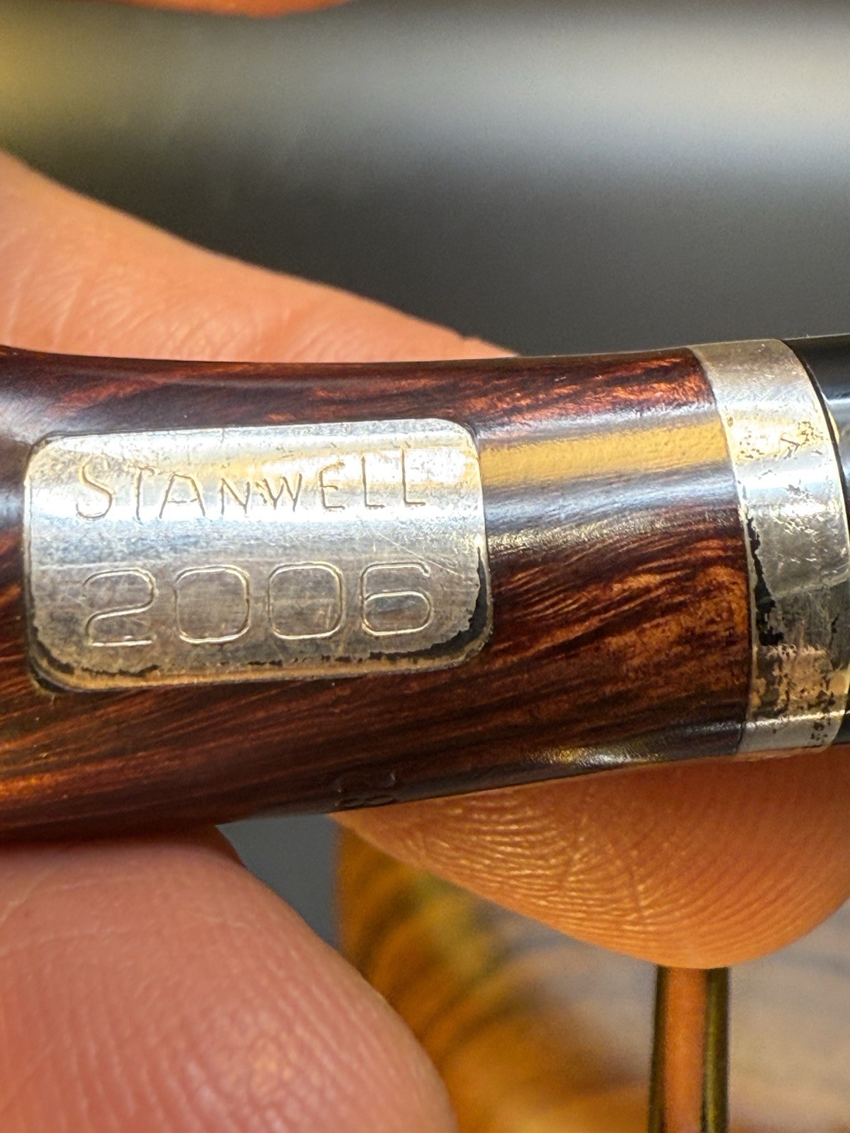 2006 Stanwell Pipe Of The Year Limited Edition Tom Eltang Design Tobacco Pipe - Image 7