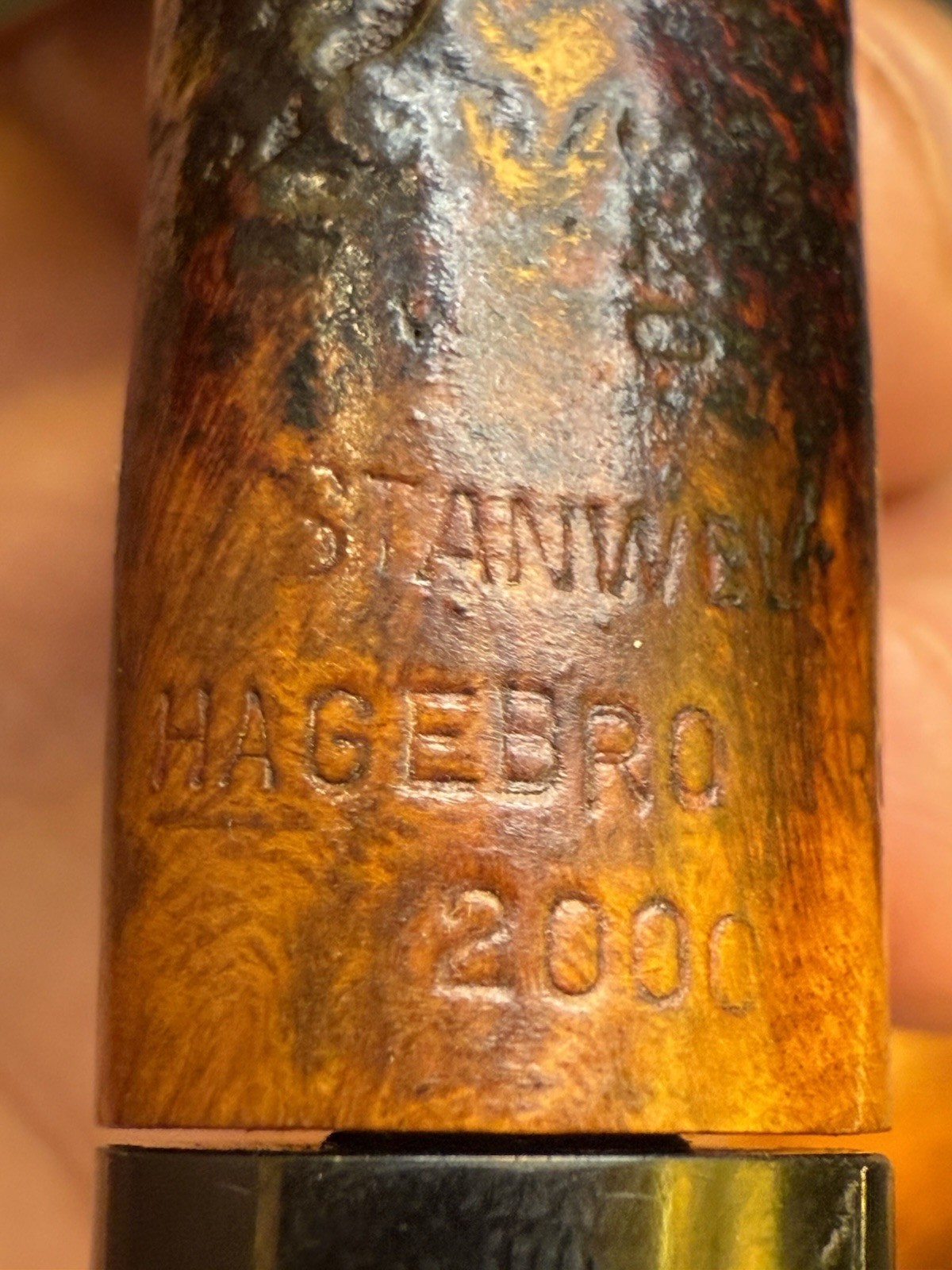 Vintage Stanwell City Pipe 2000 Hagebro Kro Tobacco Pipe - Image 6