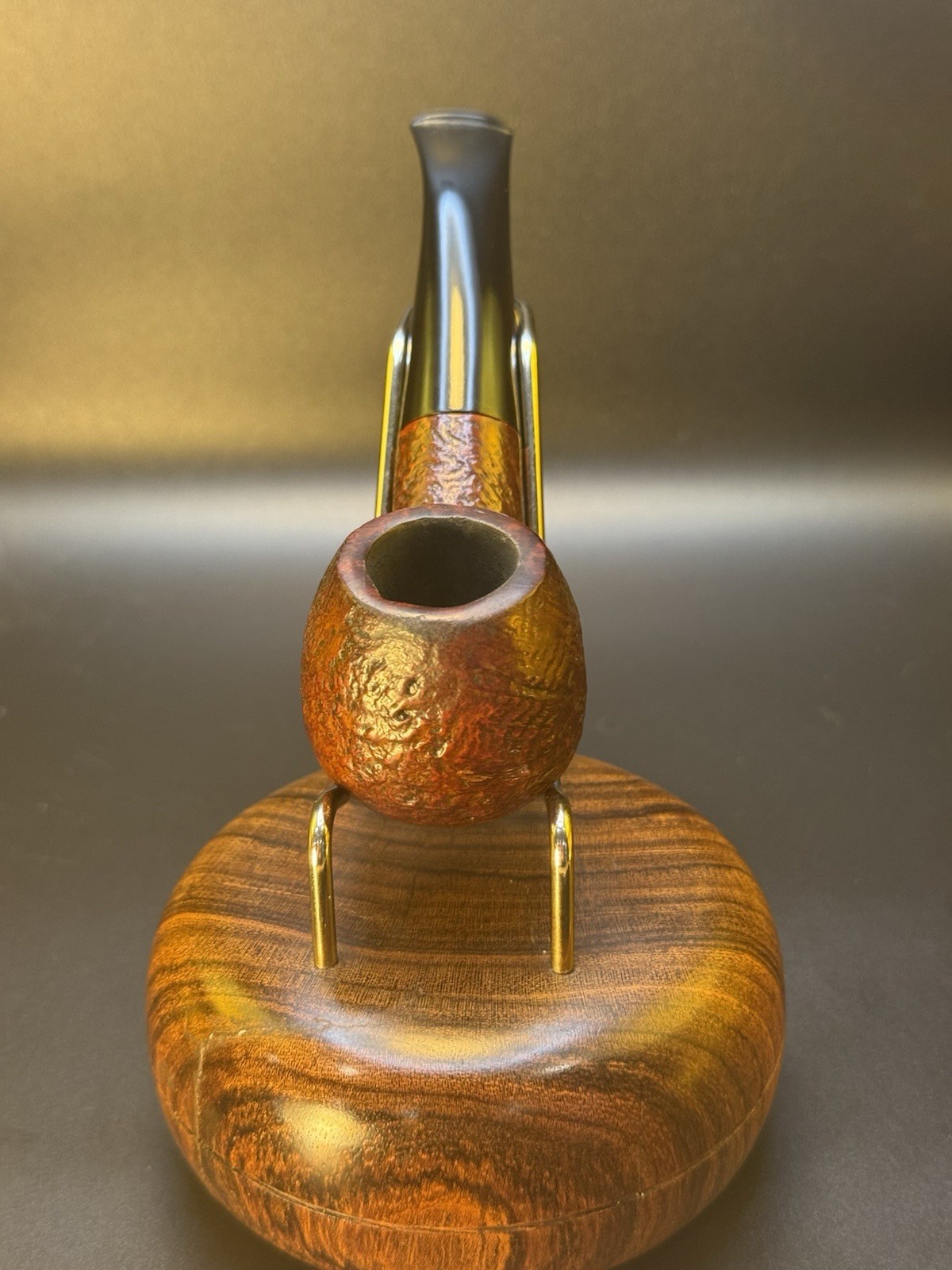 Vintage Pipe Dan Blasted Author Tobacco Pipe- Professionally Restored - Image 2