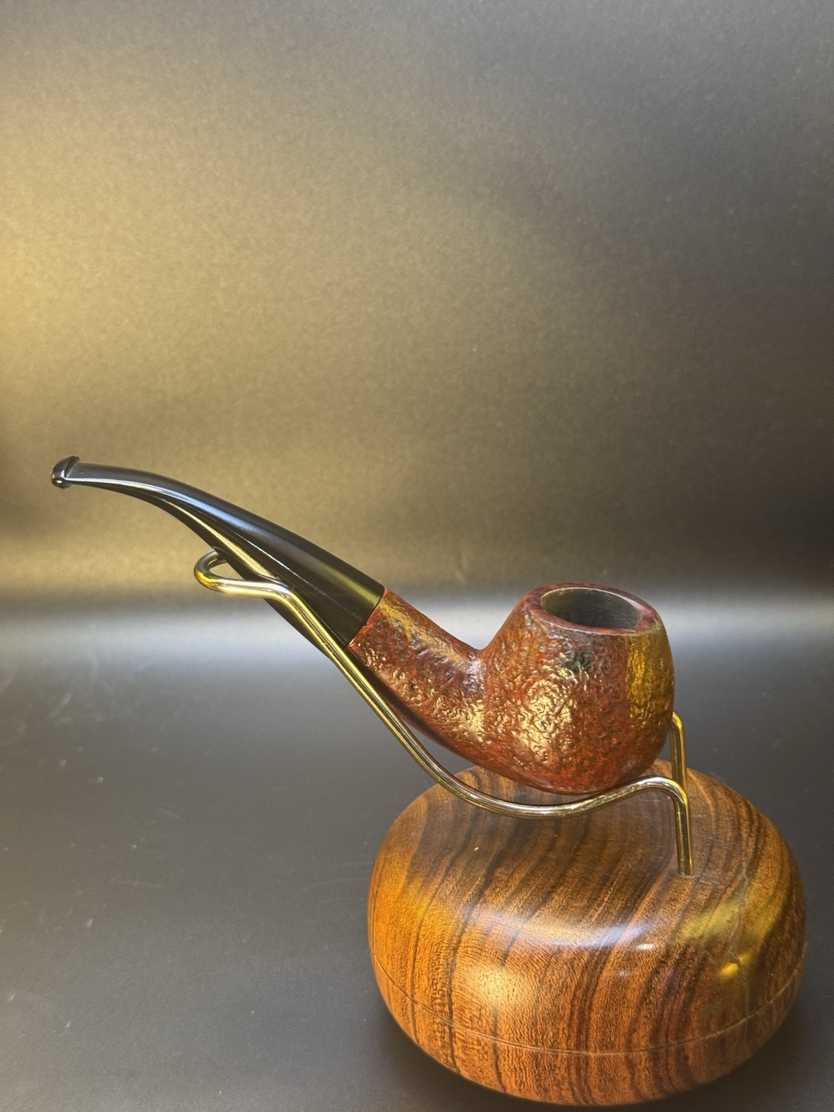 Vintage Pipe Dan Blasted Author Tobacco Pipe- Professionally Restored - Image 3