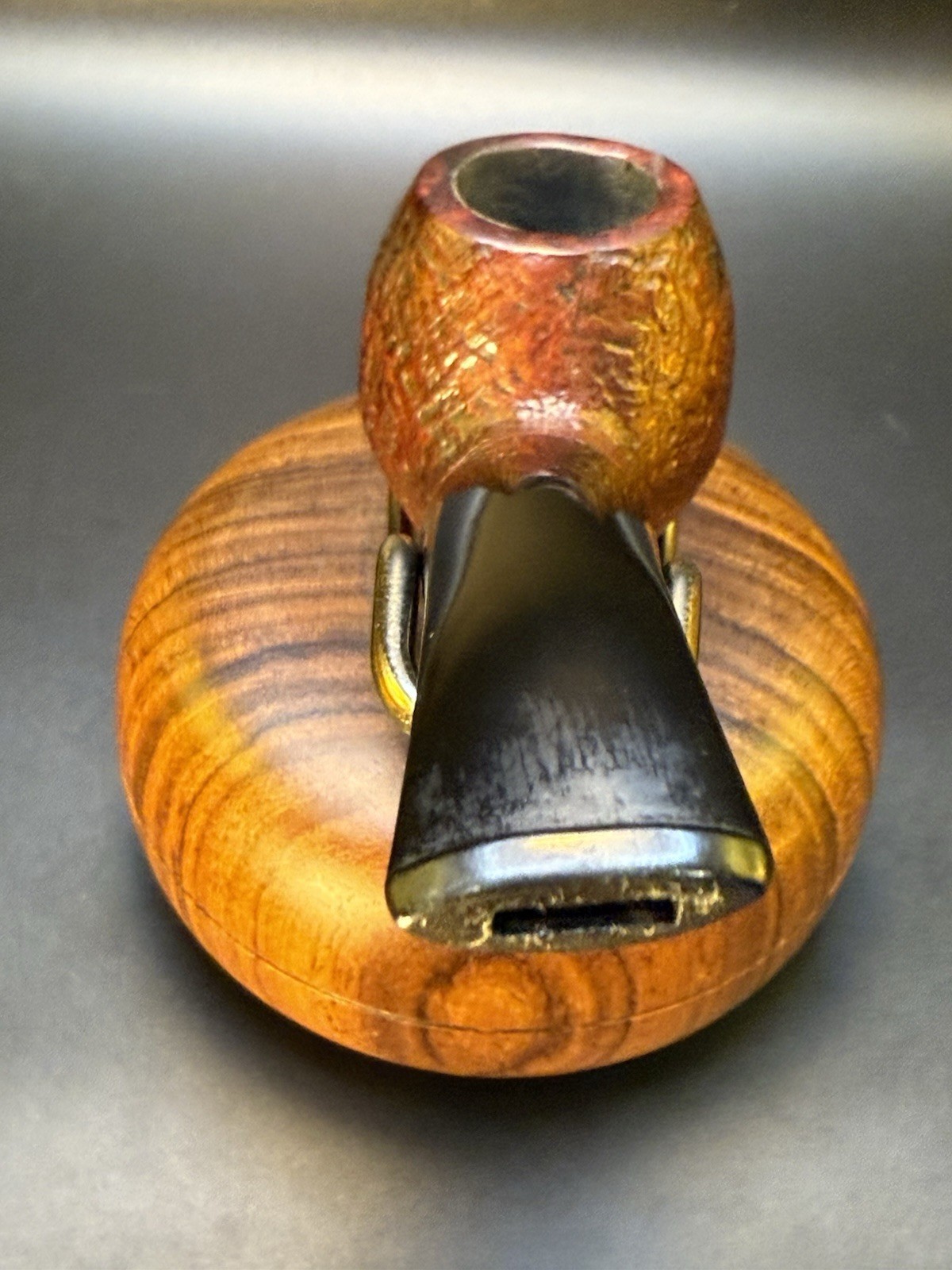 Vintage Pipe Dan Blasted Author Tobacco Pipe- Professionally Restored - Image 4