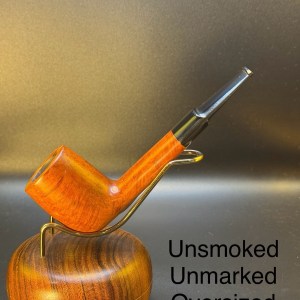 Unsmoked Unmarked Oversized Lumberman Tobacco Pipe