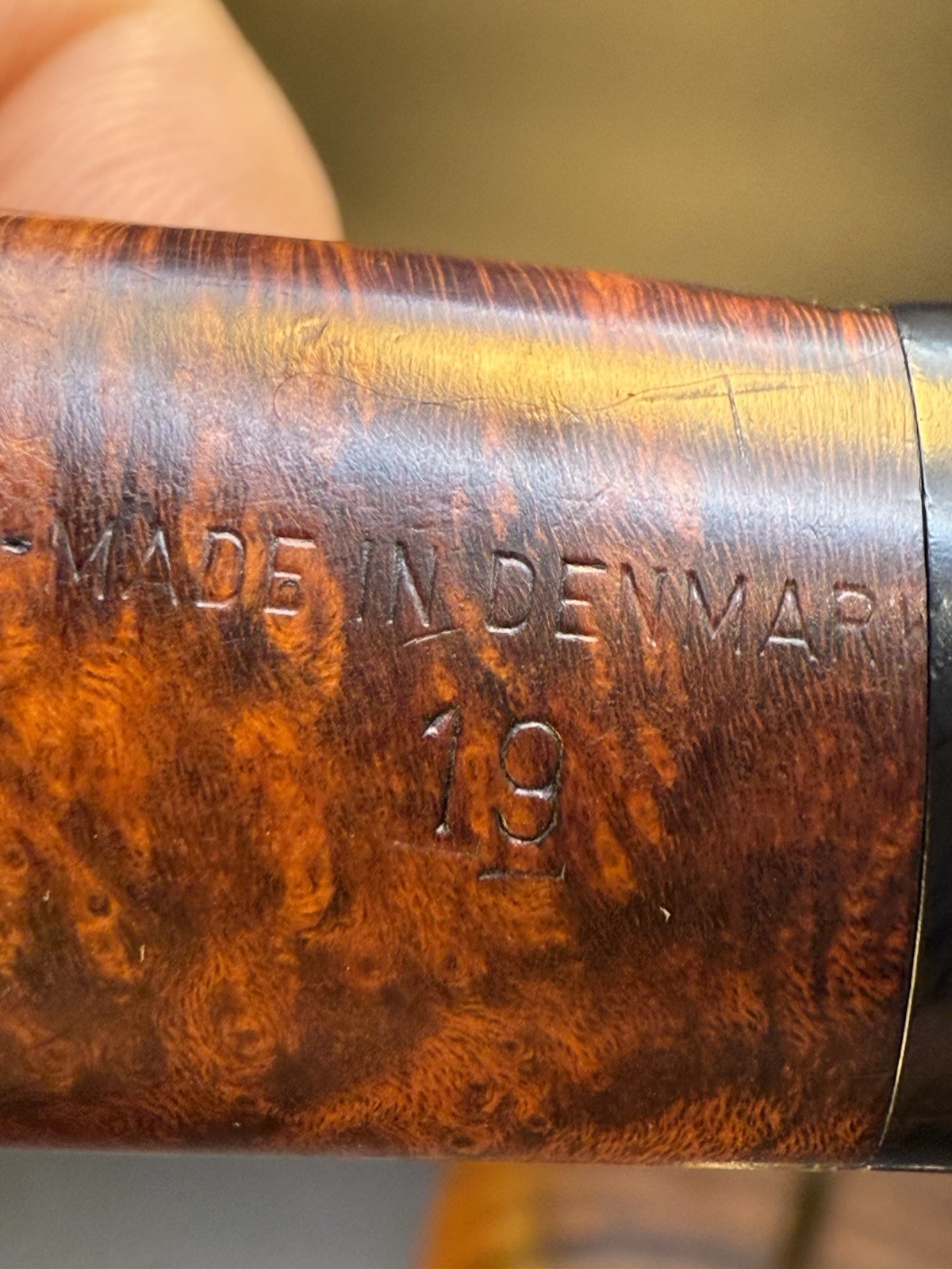 Vintage Bari Valhal Author Tobacco Pipe - Image 7