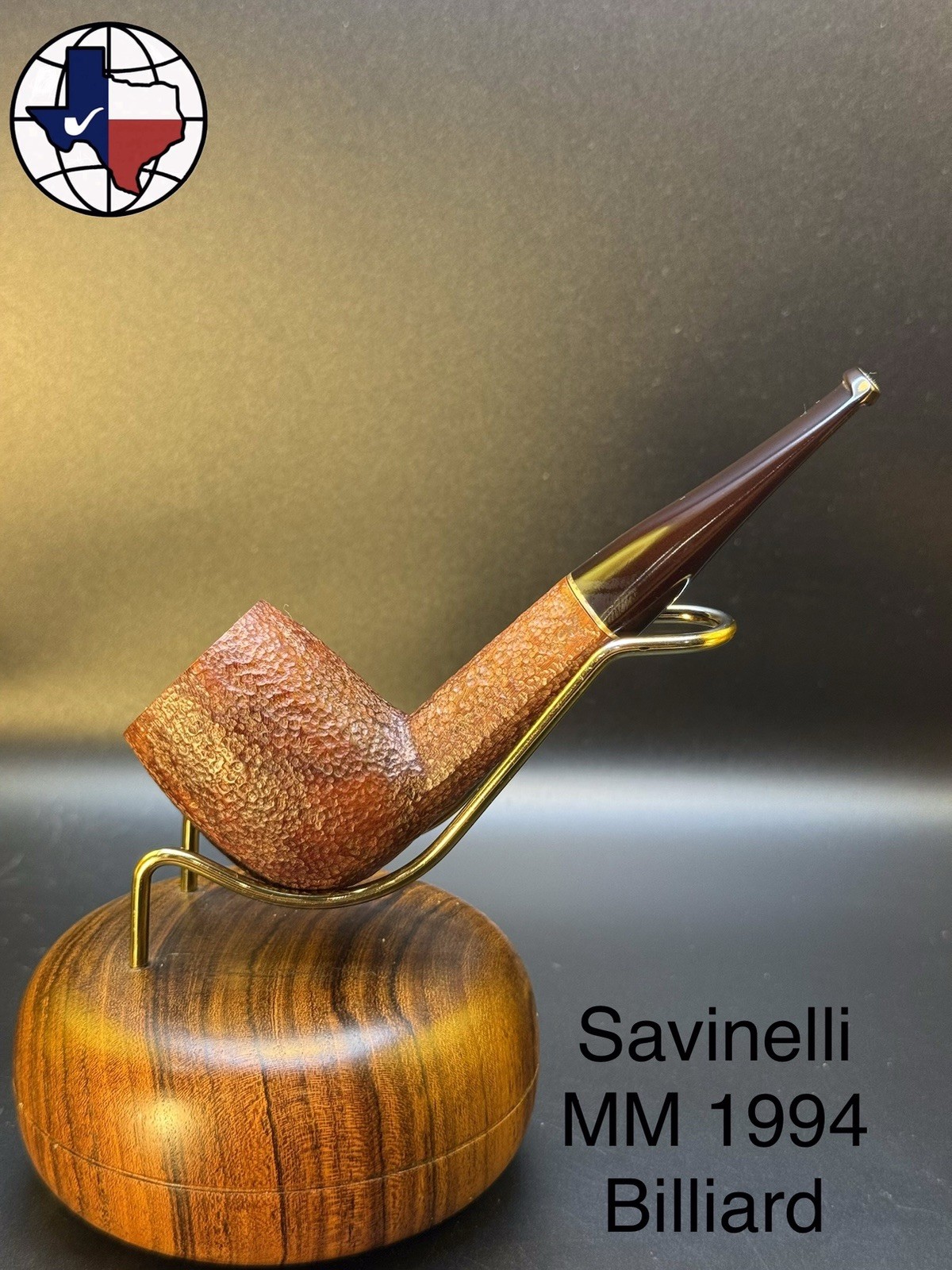 Vintage Savinelli MM 1994 Billiard Tobacco Pipe