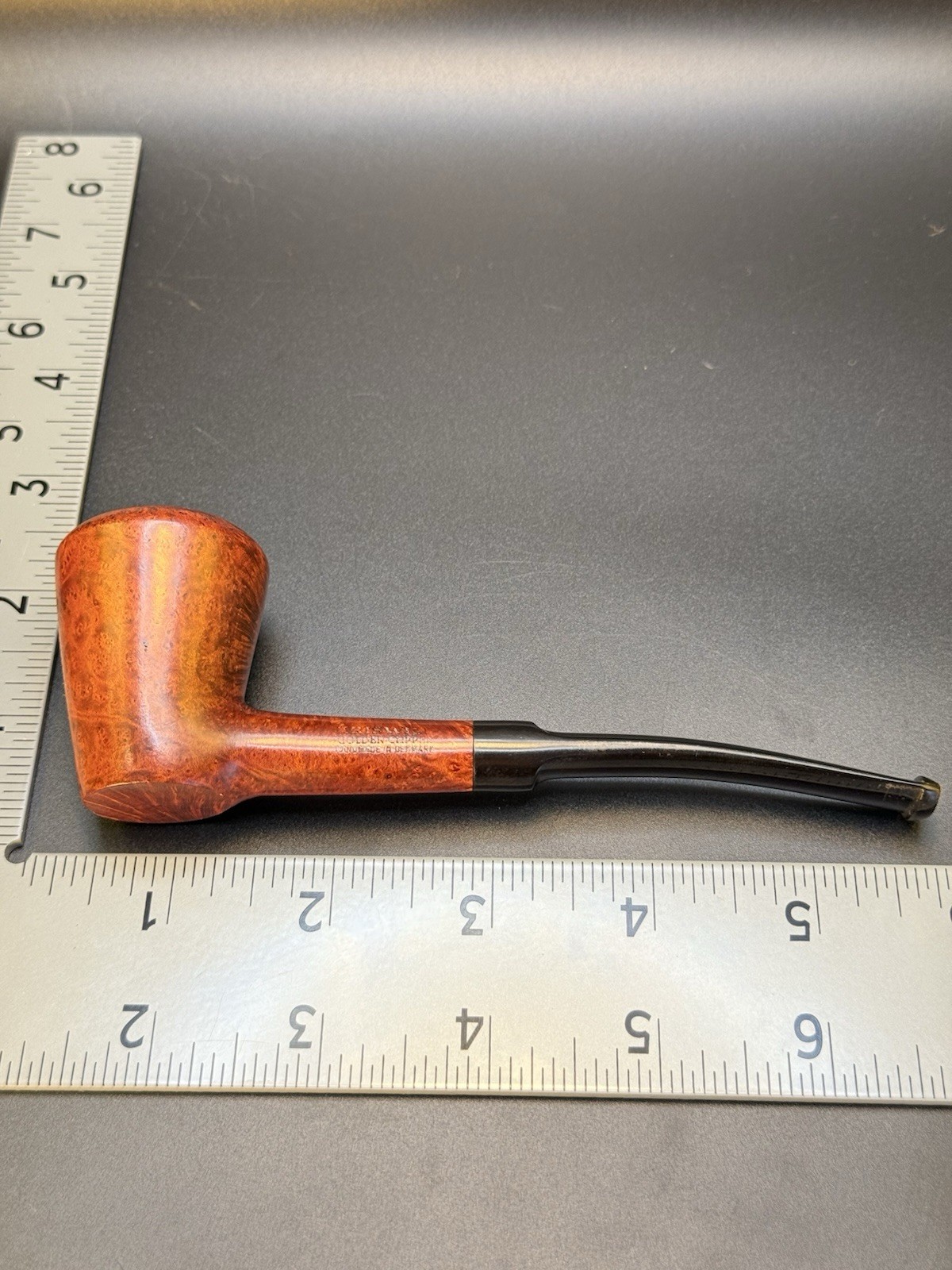 Vintage Kriswill Golden Clipper Dublin Sitter Tobacco Pipe - Image 5