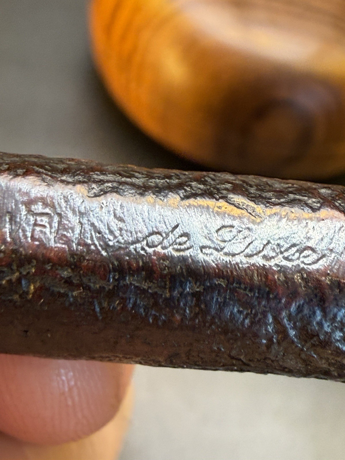 Vintage Stanwell De Luxe 869 Blasted Billiard Tobacco Pipe - Image 8